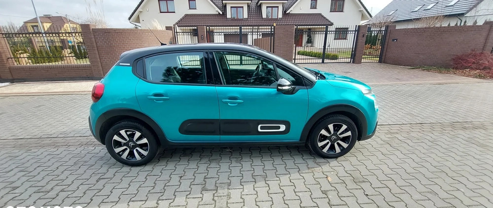 Citroen C3 cena 57000 przebieg: 32000, rok produkcji 2020 z Zabrze małe 56